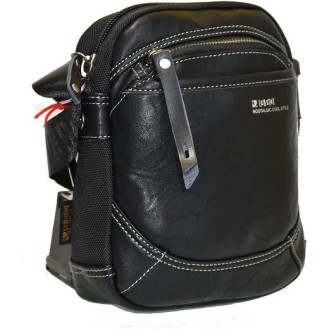 Kožno-tkanina torba na ramenu Leastat 9708 (Leather-Fabric Shoulder Bag Leastat 9708) Kožno-tkanina torba na ramenu Leastat 9708 (Leather-Fabric Shoulder Bag Leastat 9708)